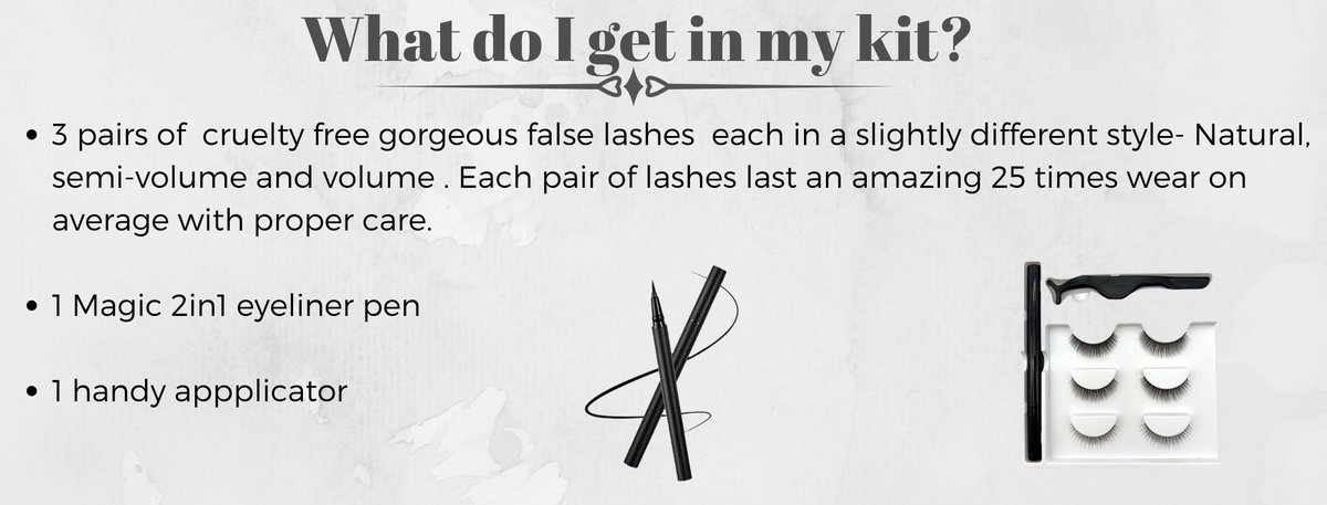 Magic eyeliner lash kits 
Simply apply your eyeliner and pop the lash on. Special offer . ⬇️

lashnetiqueuk.groovekart.com

@VancityReynolds would @blakelively  like some? 

#wrexhambusiness #wrexhamfootball #lockdownstartup #businessstartup #magiceyeliner  #smallbusiness