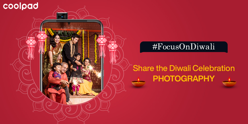 CoolpadInd's tweet image. #DiwaliContest #HappyDiwali #FinalStep #FocusOnDiwali
#Diwali is celebrated all over the world but the people of India celebrate it at different levels. So to beautify the uniqueness and shades of culture. Share #Celebration  Photography &amp;amp; boom to win big with #CoolpadSmartphones