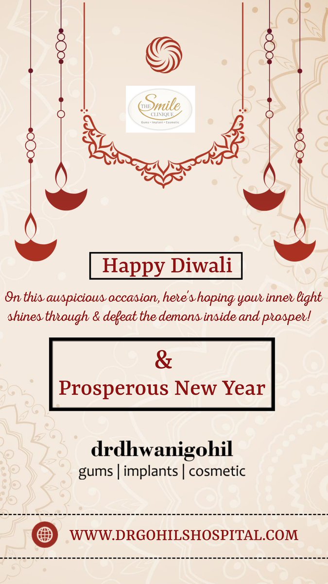 ThisIsDhwani's tweet image. Wishes for safe, happy and prosperous Diwali and New Year 💫✨🧡🧿😊
Happy Children's Day🧑🏽‍🤝‍🧑🏽

#thesmileclinique #drdhwanigohil #smileexpert #gumsurgeon #dentistry #dental #spreadloveandkindness #Diwali2020 #diwalivibes #diwalicelebration #teethgoals