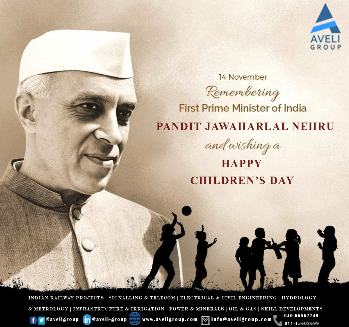 AveliGroup's tweet photo. AVELI GROUP WISHES HAPPY CHILDERNS DAY 2020 https://t.co/QXWsYJc5R7