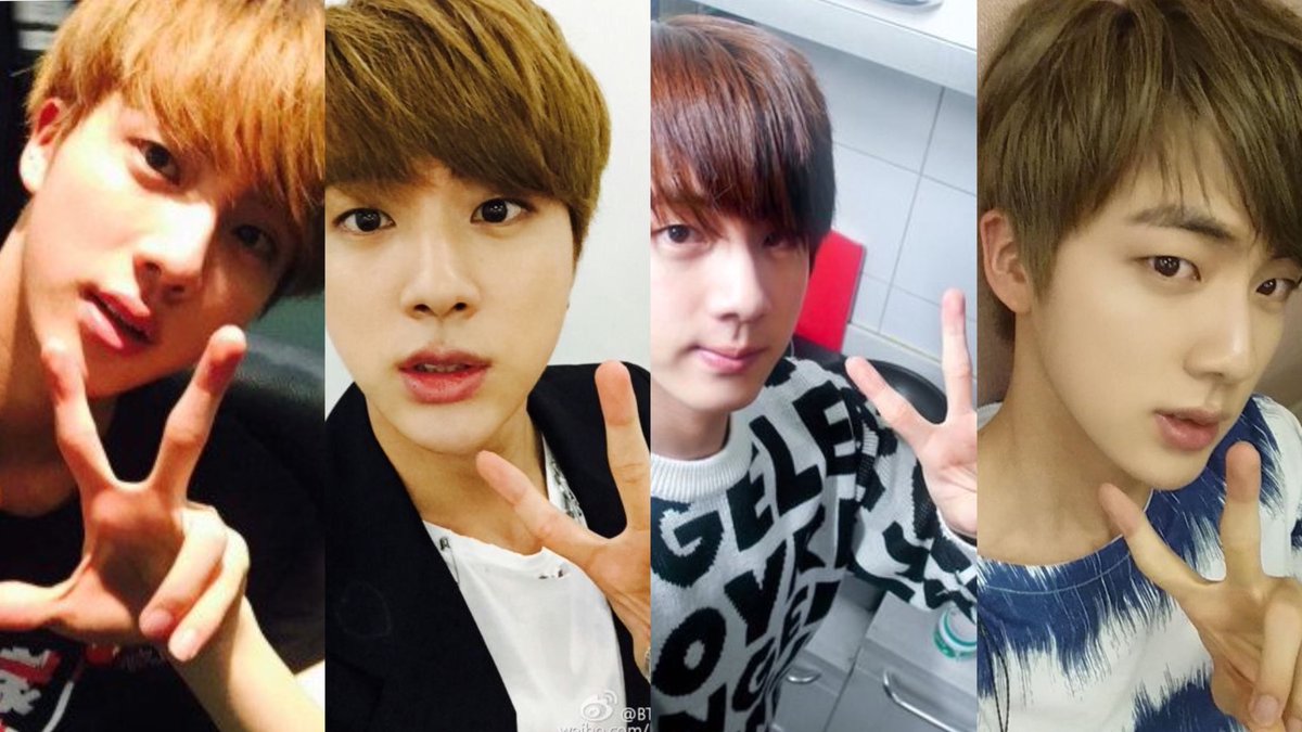 seokjinfile's tweet photo. seokjin signature ✌️ pose https://t.co/rE3i2dS7N2