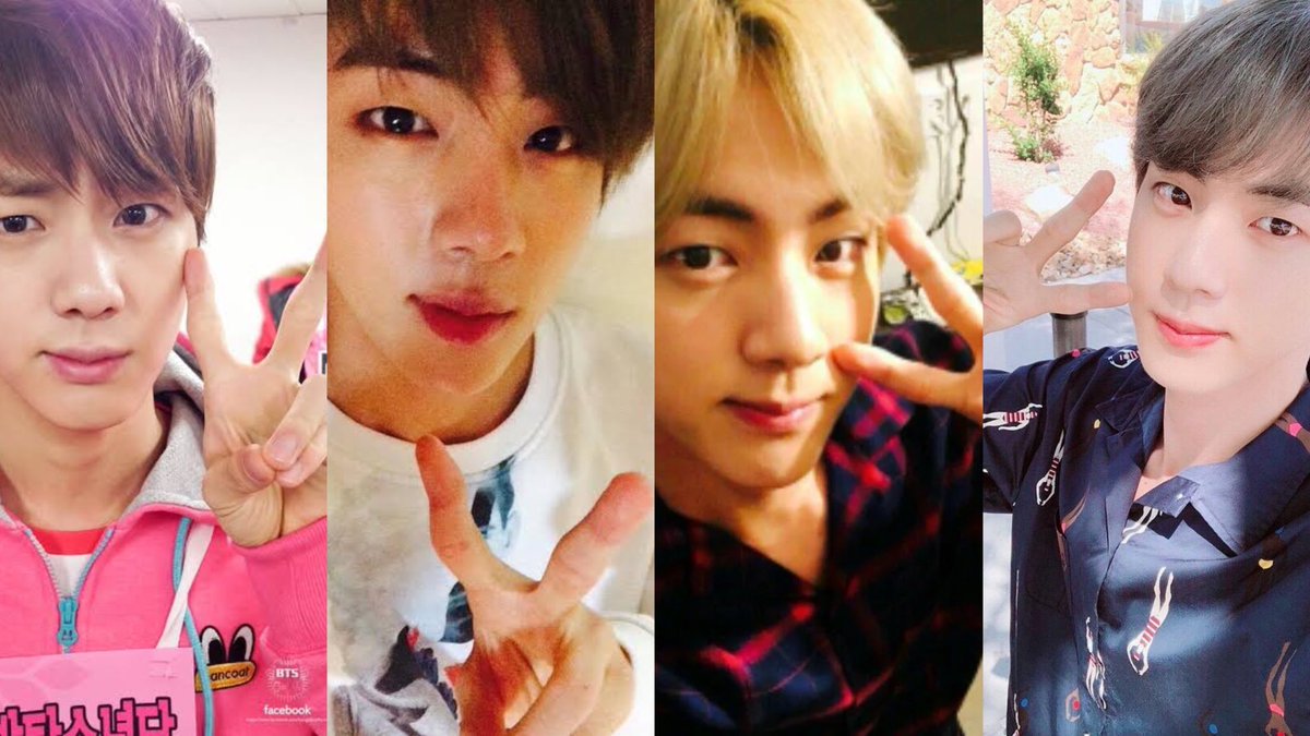 seokjinfile's tweet photo. seokjin signature ✌️ pose https://t.co/rE3i2dS7N2
