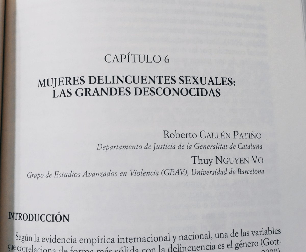 Tengo la enorme suerte de compartir espacio en este libro junto a otros grandes profesionales. Gracias por contar conmigo <a href="/NGrevia/">Noemí Pereda</a> y <a href="/TamaritJosep/">Josep Tamarit</a>.