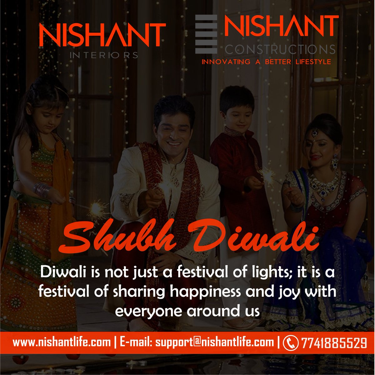 nishantnasik's tweet photo. Diwali is not just a festival of lights; it is a festival of sharing happiness and joy with everyone around us

We wish you all a Very Shubh Diwali

#happydiwali2020
#Nishantconstructions #Nishantlife #festivals #realestate #Nashik #Mumbai #Pune #Diwali2020 https://t.co/ZWTPf58nrk