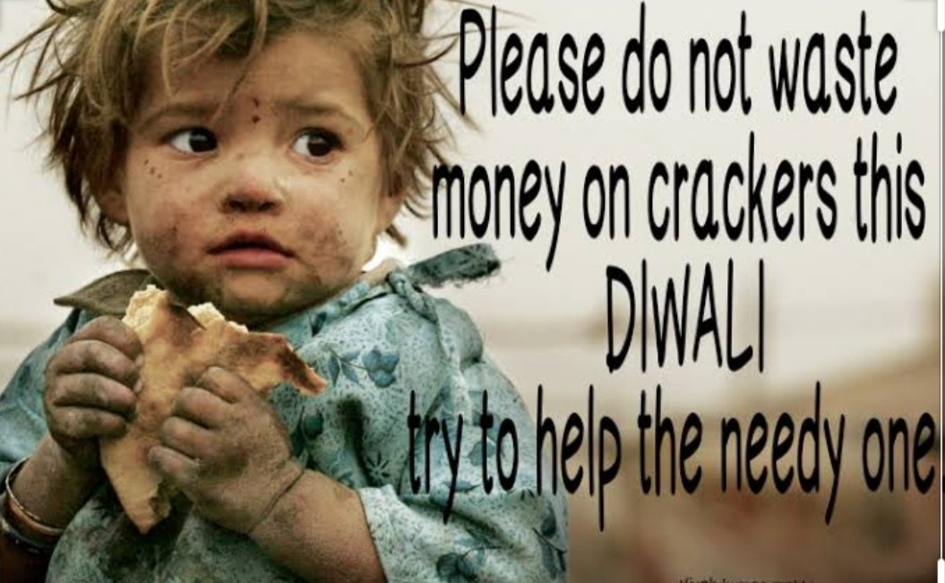 Hello gyzzz happy diwali and i request to all jo iss baar crackers and faltu ki party me paise waist krne ka soch rahe ho please uss paise se un bacchon ki jarurat ko pura kr dena and un sabhi ka help kr dena jo diwali celebrate v nahi kr pate 2roti ke liye..Thankyou
#HappyDiwai