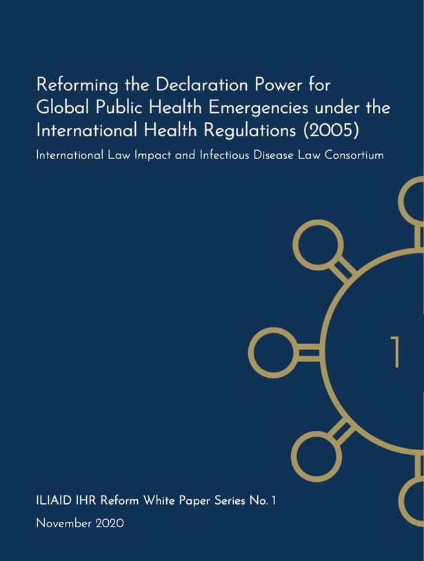  New Policy Brief ILIAD Consortium Brief on  @WHO  #IHR  #PHEIC declaration reform. We identify options for reform - and outline challenges which some proposals made thus farWritten with fabulous  @alexandraphelan  @MarkRTurner + Sam Halabi Read:  https://georgetown.app.box.com/s/w0u7k6dwb7404nfcp87bxh34q90dpemn