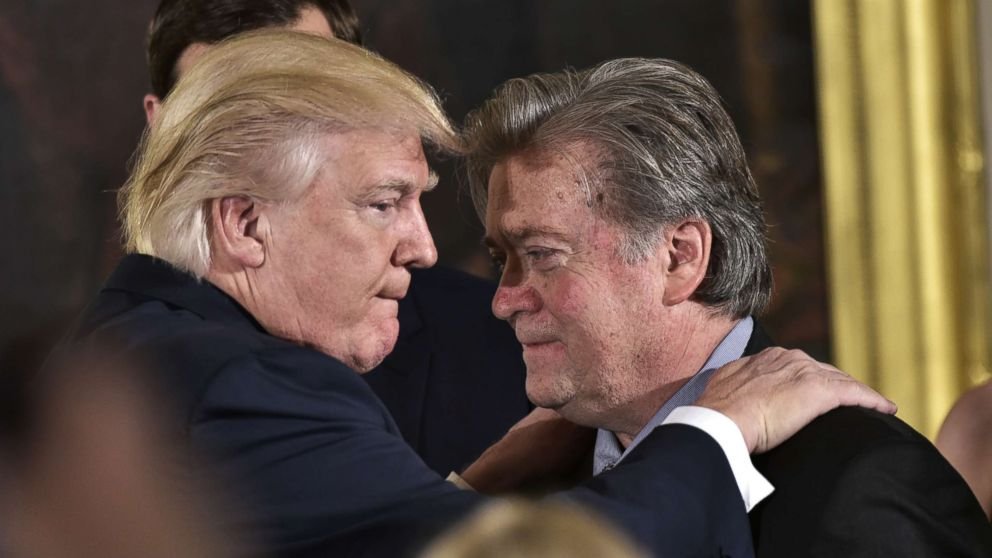 45) ALL THINGS involving Steve Bannon - far right nationalist as chief strategist46) Profiting off the presidency e.g Doubling his Mar-a-Lago initiation fee to $200 000 when he became president.22/