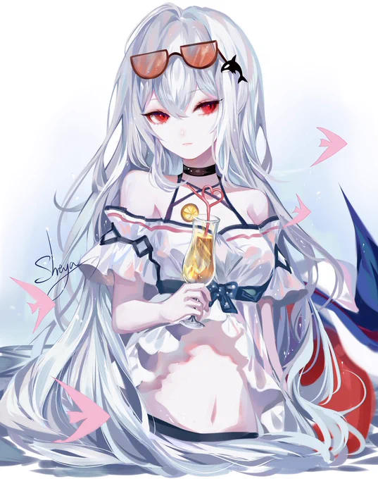 #Arknights  #ArknightsFanArt  #アークナイツ  #アークナイツファンアート #Skadi  #スカジ 