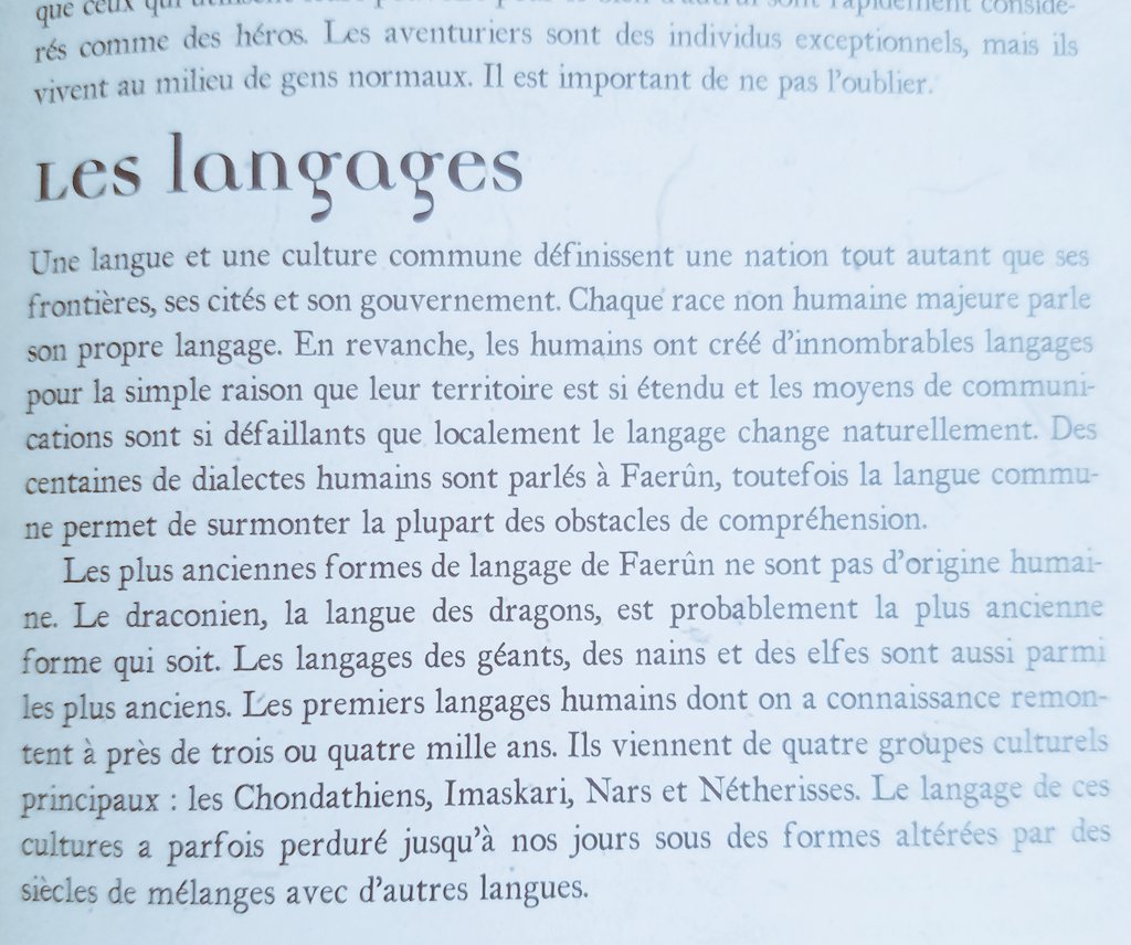 D'abord la section est intitulée "Les langages" et pas "Les langues"... pourquoi ? Langue vs langage  définissez !  La première phrase associe étroitement langue, culture et nation  discutez ce point de vue !