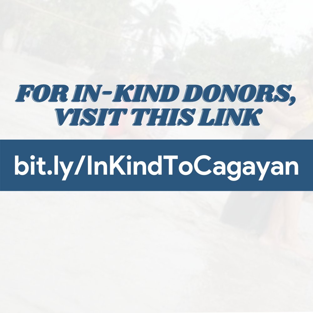 goLeadph's tweet photo. [#CagayanNeedsHelp - UPDATED DONATIONS CALL]

We are accepting in-cash &amp; in-kind donations for Cagayan typhoon victims as we make a big #ONEHELP!

Immediate mobilization of efforts and assistance is needed, and so we knock on your generous hearts  +

(1/n) https://t.co/moypdiNn2v