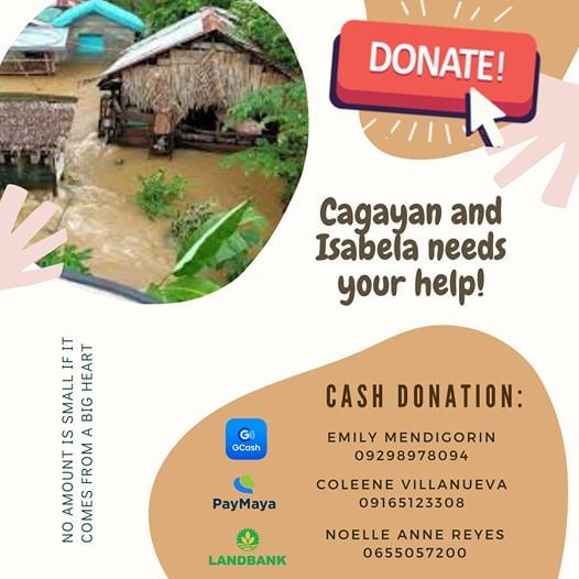 QCParaSaPinas's tweet photo. [CALL FOR DONATIONS]

We will be gathering donations every week and have these airlifted and distributed to those affected by #UlyssesPH in Cagayan and Isabela.
https://t.co/rjJnSzkxzf https://t.co/LZ3kay7uAE