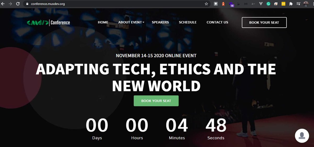 AbdullahiCap's tweet image. #MusdevConf20
conference.musdev.org