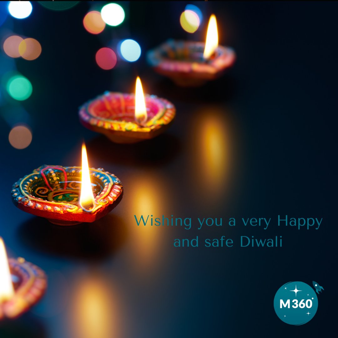getM360's tweet image. May this festival of lights bring prosperity, success and happiness. Wishing you and your family a happy and safe Diwali.