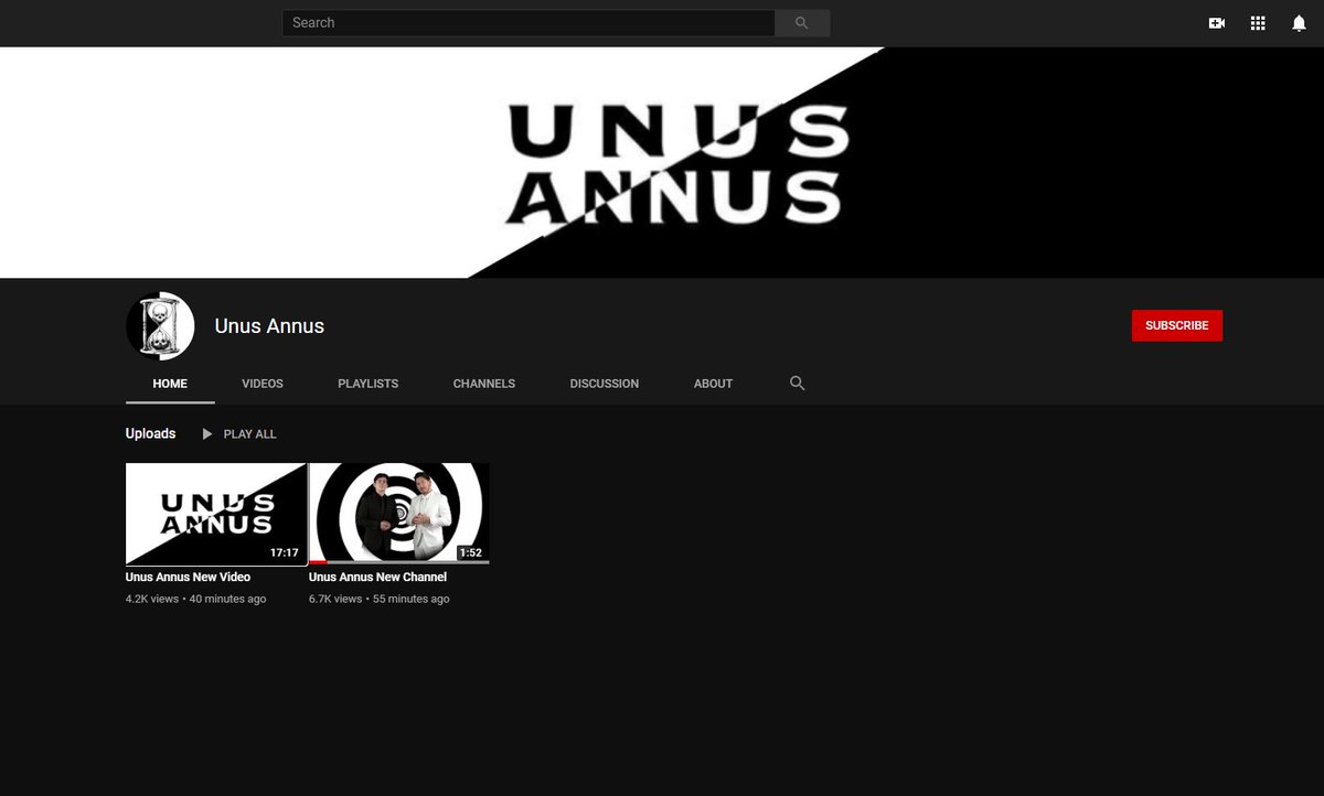 Thor2057's tweet photo. @markiplier @CrankGameplays it looks like someone has already recreated Unus Annus and is uploading stuff. According to the time stamp this went up 1 minute after you deleted it. https://t.co/eb52G5fTW3