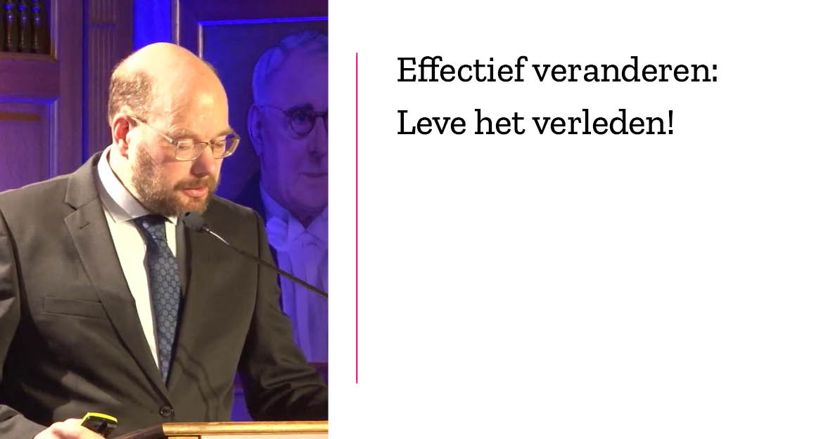‘Organisaties kunnen alleen duurzaam kunnen veranderen of innoveren als ze reflecteren op hun verleden.’ aldus programmaleider Rik Peters.  

Lees de sneak preview van zijn nieuwe boek >> >> bit.ly/37WETtc #wendbaarheid # innovatie #leergeschiedenis