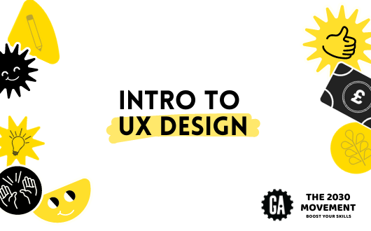 GA_London's tweet photo. Looking for a way into UX? It can seem pretty confusing, that's why @anamobe is online to help you on your way as part of our #2030Movement. 
Tickets 👉  https://t.co/xYmgsQAJhE
#LifeatGA #GeneralAssembly https://t.co/LMJjLohyjD
