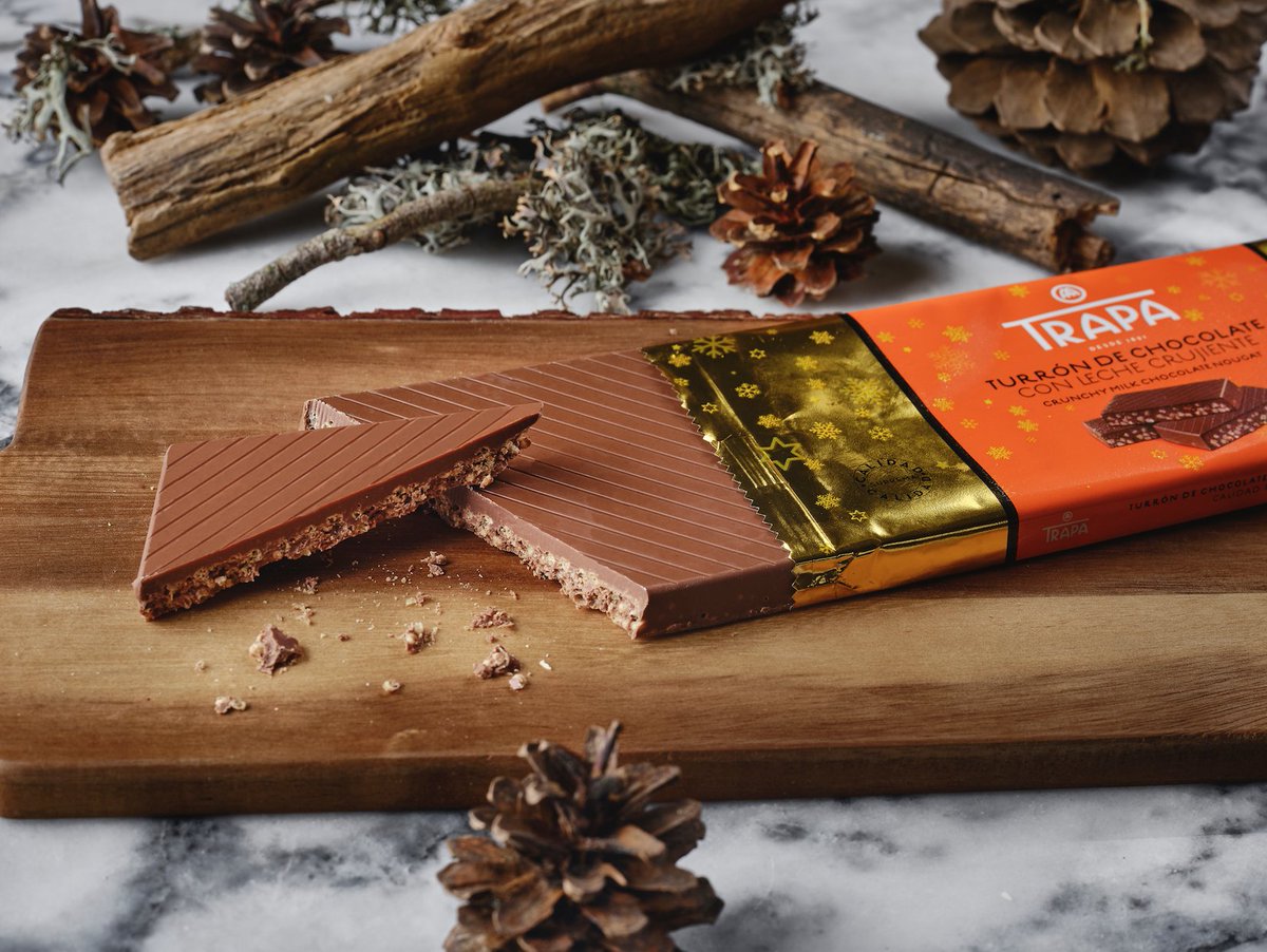 chocolatestrapa's tweet photo. Atención amantes del turrón: ya falta poco para Navidad 🎄 y eso solo quiere decir una cosa… ¡La época de turrones oficialmente ha comenzado! 😱😍🤗  ¿A quién le apetece uno ya?  #ChocolatesTrapa​ #TurronesTrapa #TurrónChocolate #Turron #SinGluten https://t.co/BswbPOKLkp