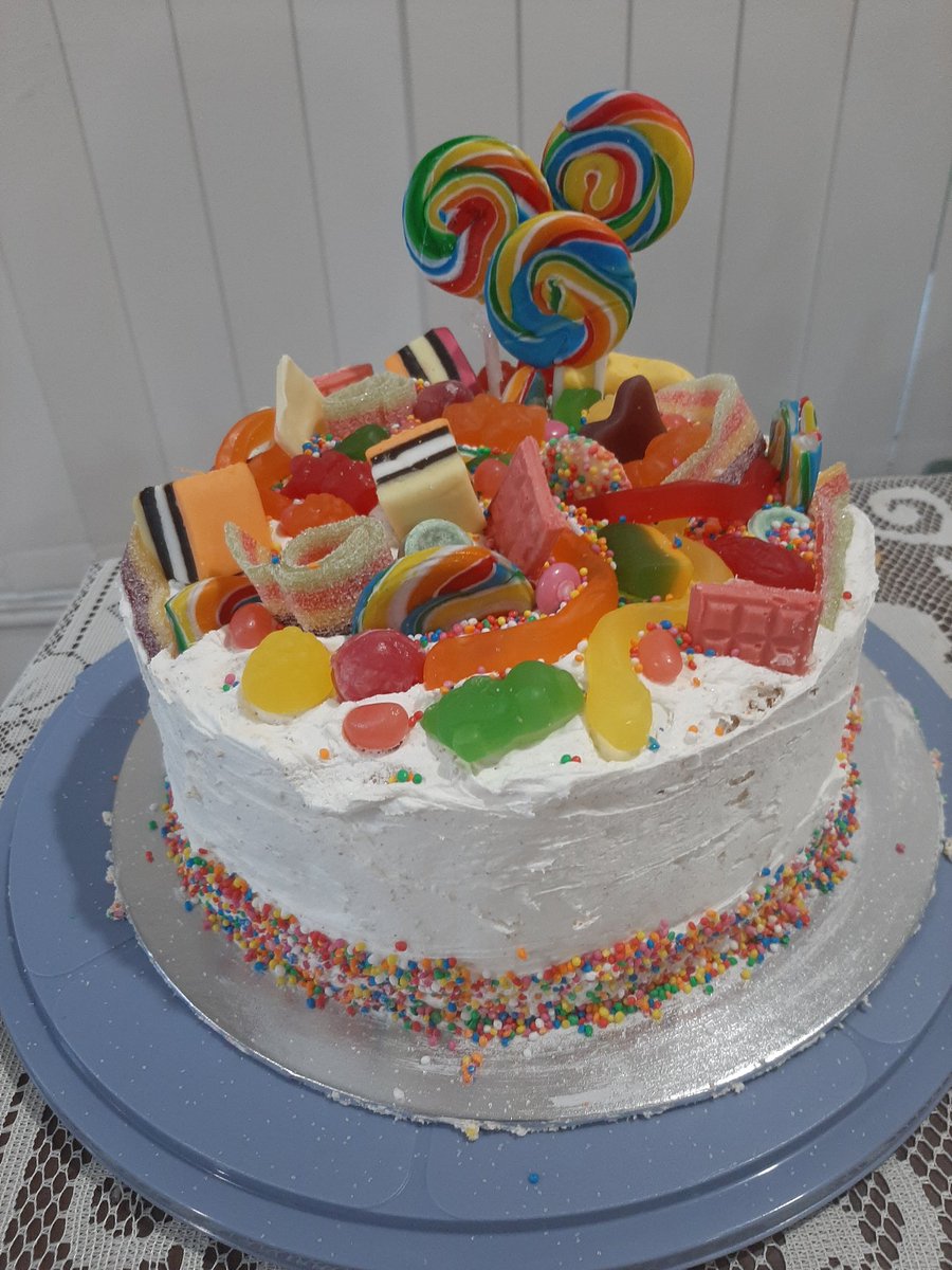 Possum_2011's tweet photo. Time to par-tay. It's not a party without a #cake.  Or two. #Homemade #CakeGalore https://t.co/lqejtA4Y0U