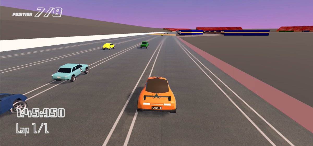 NadanStudio's tweet photo. It is our upcoming online multiplayer experience stylized pc racing game "Oscillate" developed by indie gaming studio “Nadan”.
Some screenshot from our developing process .
Stay connected with us .
Join our discord server for beta version : https://t.co/LclPwtV8Dx https://t.co/VIvnAmIrOZ