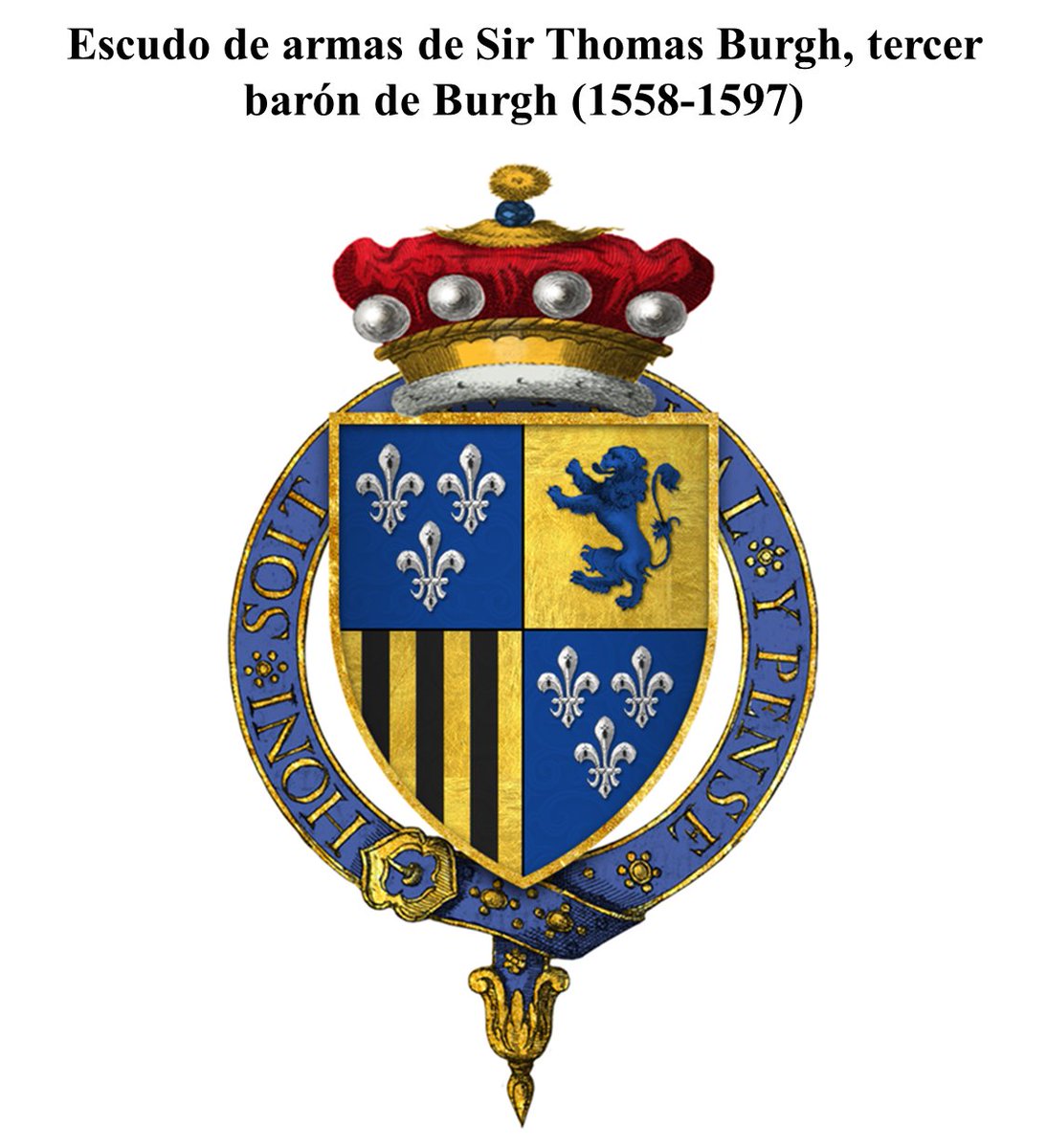 A inicios de 1597, la monarquía inglesa tomó la decisión de nombrar Lord Deputy de la isla a Thomas Burgh, quien era partidario de aplacar la rebelión de Tyrone atacándole en el centro de sus territorios, la provincia de Ulster.