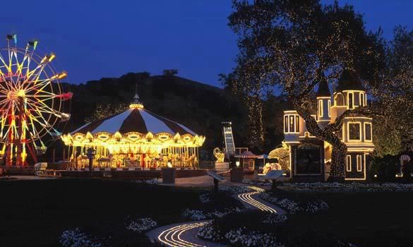 It's not the carousel or the castle. They didn't look like that at night. And the Amusement Park Manager mentions the Sea Dragon was there when Liz and Larry came to visit in 1991 before their wedding.