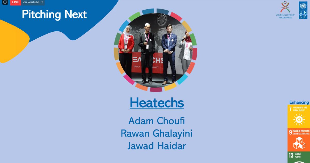 ghanem_farah's tweet photo. Heatechs offers eco-friendly solutions to to problems related to cooling and heating using the latest material technology!
#Pitch4Lebanon #ylp #IamYLP #YLP6 #YLPLebanon 
@NadaSweidan @NadineKhaouli @YLP_UNDP @UNDP_Lebanon https://t.co/pdNpMBliOa