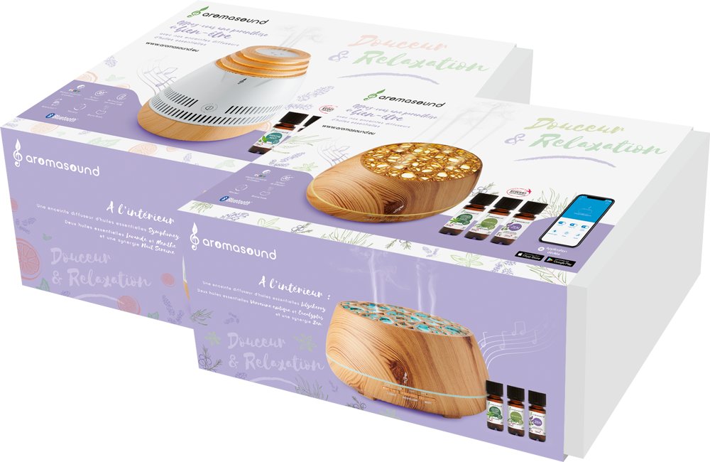 BigbenFrance's tweet photo. Vous êtes plutôt cocooning 🤗 ? Pensez à nos coffrets découverte Aromasound composé d'un diffuseur lumineux par brumisation à froid+2 huiles essentielles Bio+1 Synergie Made in France. https://t.co/VarRWo2Pt2
#aromatherapie #diffuseur #brumisation #aromasound #menthe #lavande https://t.co/nPZbQhhiBM