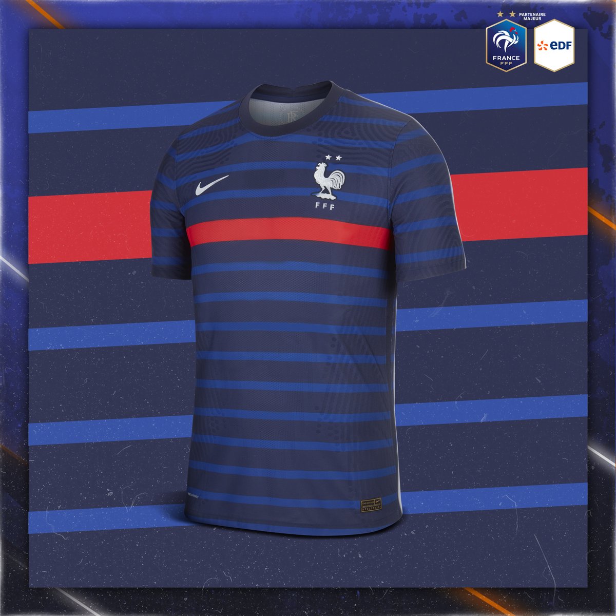 EDF_Foot's tweet image. RT ce tweet avec #UnirNosEnergies et obtenez 0 like, 0 RT et 0 commentaire jusqu'à 23h pour participer à notre tirage au sort et tenter de gagner le nouveau maillot des Bleus 🎁 
Chaque tweet permettra d'augmenter le don d'@EDFofficiel  au @Telethon_France ! #EnergieduFoot