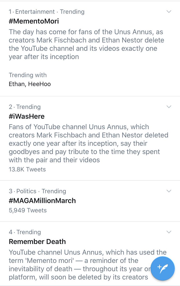 TheeGlitche's tweet photo. #MementoMori 3 out of the top 4 are #UnusAnnus . I’m proud of us :’)🖤🤍#iWasHere https://t.co/HgILTnucQS