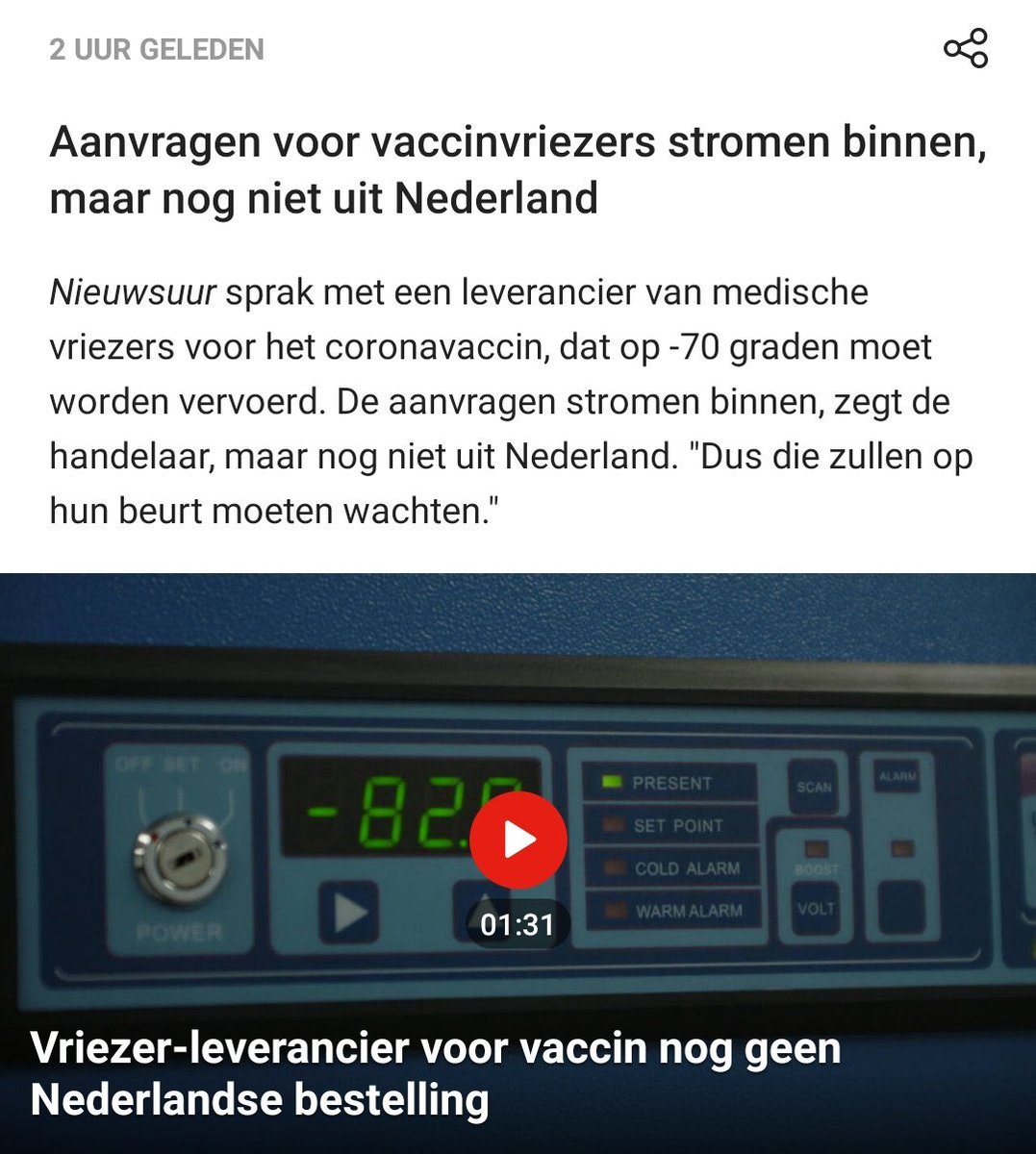 Leren we het nooit?