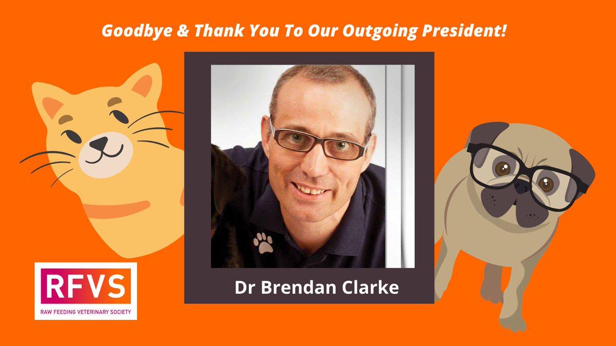 Today is CONFERENCE Day - although we're very excited, we're also sad to be saying goodbye to Dr Brendan Clarke as our President. Brendan's parting gift will be an exciting initiative to be announced at the conference today - more about that next week. #rawfeeding #veterinary