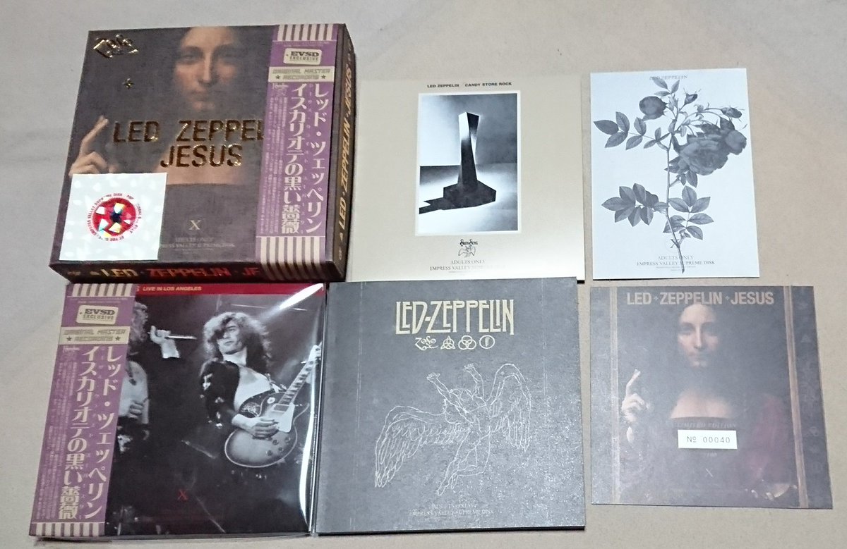 Led Zeppelin『JESUS』(1975/3/24 Inglewood, 3CD+Bonus CD EVSD