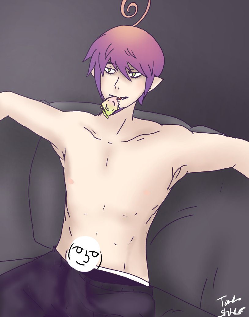 toniestuff's tweet photo. We got some smut because I said so. Censored and uncensored. Spar me from the boredom
#blueexorcist
#mephisto #mephistopheles
#nsfw https://t.co/Xs7aO9e8i4