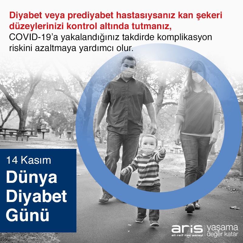 İyi kan şekeri kontrolü ile COVID-19’a bağlı komplikasyon riskini azaltabilirsiniz.

#ARİS #YasamaDegerKatar #DunyaDiyabetGunu #sekerhastalıgı #gizliseker