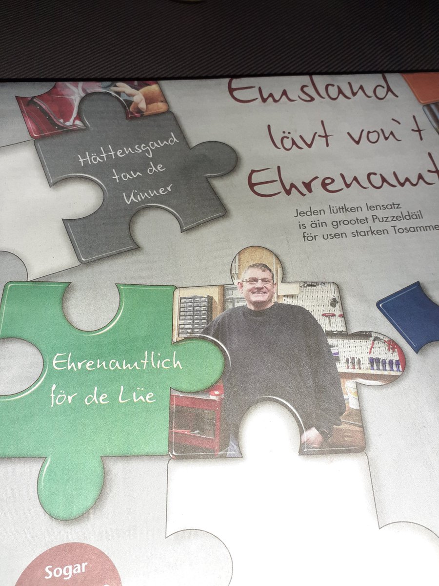 tauschbox's tweet photo. Häs al hört? Heute in der @noz_el die plattdeutsche Beilage mit Texten u. a. über @Gemeinde_Mk_StM und @der_Diakon, @FuT_eV, @LeoNardPohl &amp; @Niki0815_ uvm.

kiek mol in! https://t.co/ATjvZTYKjU