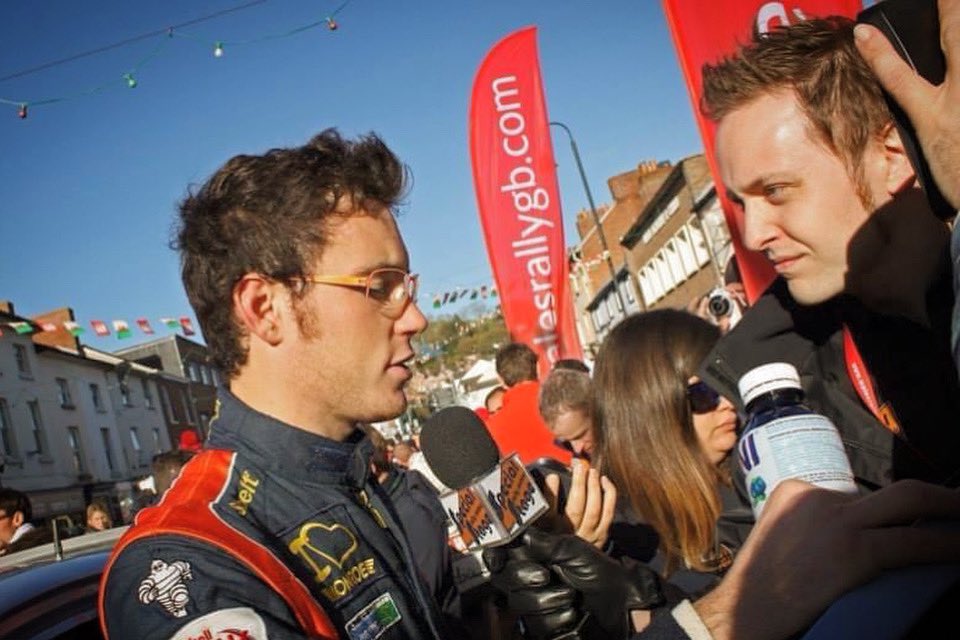 PaulWoodford84's tweet photo. Six years ago today, I was having a sideburn contest with @thierryneuville on live television.

Funny how things go. 🎥🤷🏼‍♂️

#RallyTV #WRC #RallyGB https://t.co/a4MXKEf4wQ