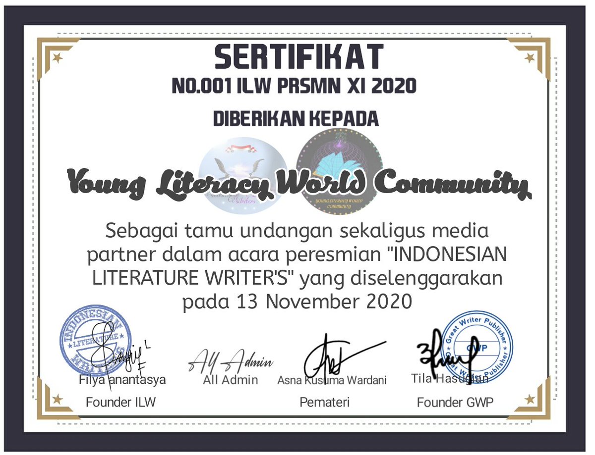 LiteracyYoung's tweet photo. Terimakasih atas undangannya, dan sebagai media patner🤭🎉
#mediapatner https://t.co/1E4ia3Qvle