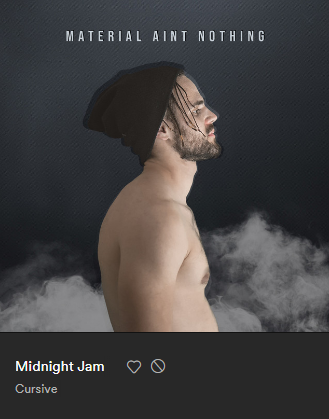 This week's example: this chill out instrumentals Cursive is not the famously not-very-chill Cursive I normally listen to.