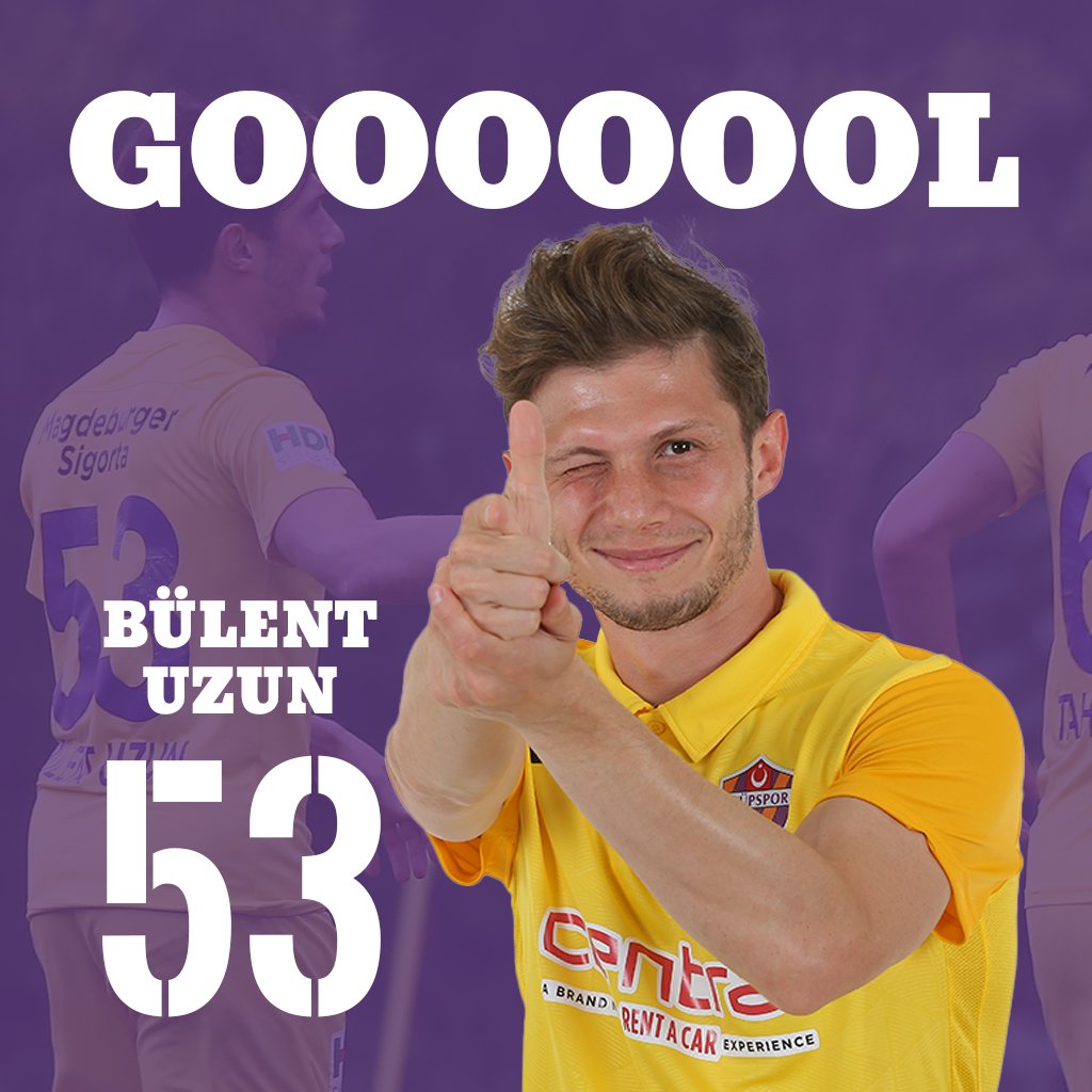 Bülent Uzun'un golüyle mücadelenin hemen başında 1-0 öne geçiyoruz. 🤩⚽

#BirlikteDahaGüçlüyüz 💪