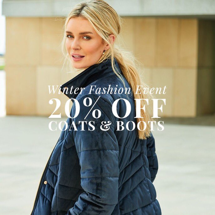 Don’t let #lockdown stop you from making the most of the weekend 🌿
 
Upgrade your weekend stroll with new stylish coats and boots! Use code TS5P at the checkout to get 20% off: buff.ly/2Q65N5d 👈
 
Offer ends midnight on November 15th, and excludes selected brands 🌈