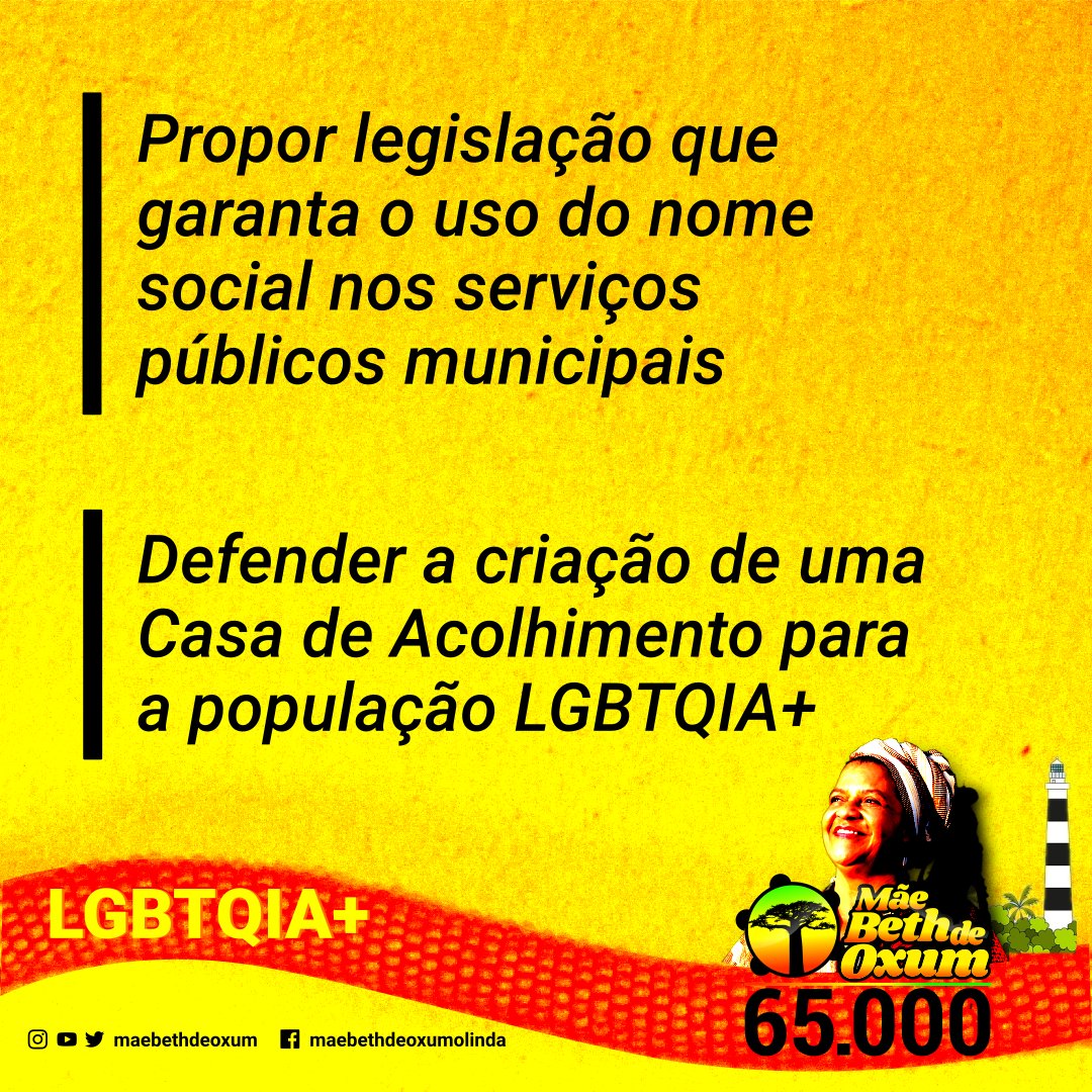 maebethdeoxum's tweet photo. Vamos lutar pela criação de uma casa de acolhimento para a população LGBTQIA+, para oferecer o suporte necessário às vítimas de lgbtfobia com atendimento emergencial, e garantir o encaminhamento para a rede socioassistencial e organizações parceiras.

É #MãeBethdeOxum65000! https://t.co/pJuyDVtW6t