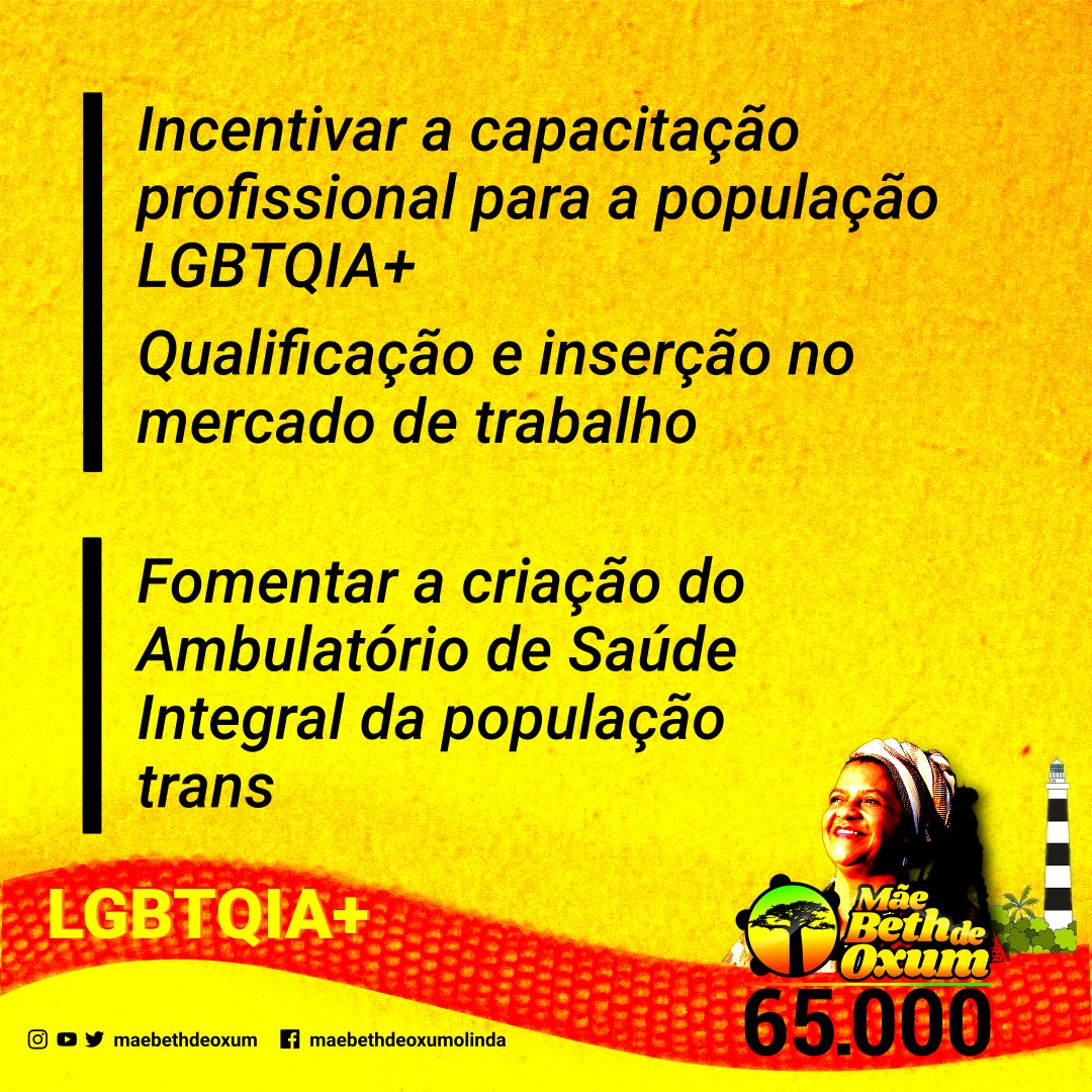 maebethdeoxum's tweet photo. Vamos lutar pela criação de uma casa de acolhimento para a população LGBTQIA+, para oferecer o suporte necessário às vítimas de lgbtfobia com atendimento emergencial, e garantir o encaminhamento para a rede socioassistencial e organizações parceiras.

É #MãeBethdeOxum65000! https://t.co/pJuyDVtW6t