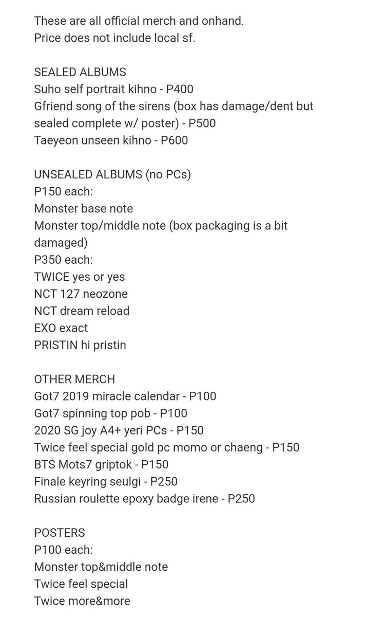 unnieshopmnl18's tweet photo. SELLING all these merch for below their original price‼ 100% of the sales will be donated to typhoon relief efforts⚠️

#UlyssessPH #CagayanNeedsHelp
Pls RT🙏

If you have enough to spare, please help and donate to communities in need. Will post some of the donation drives 👇 https://t.co/ZZRTkR1jgu