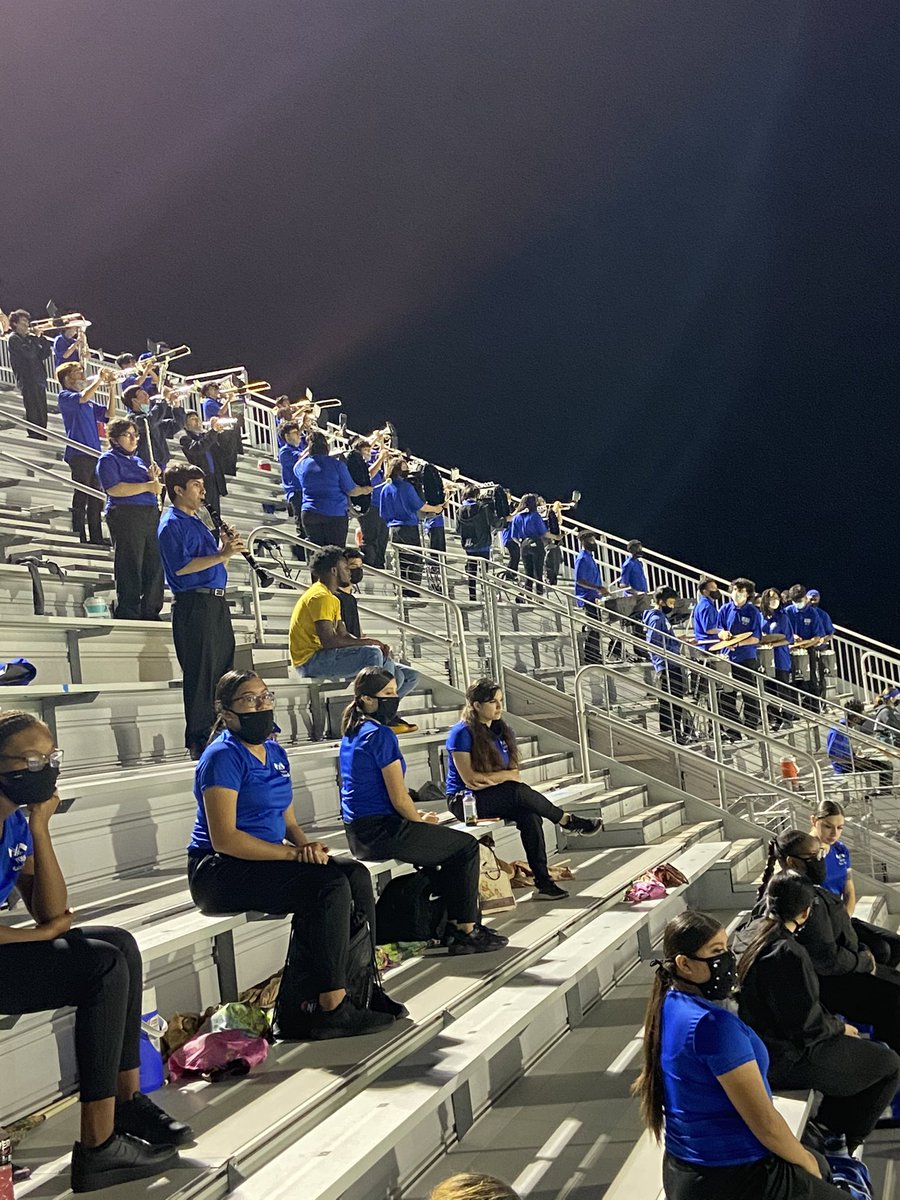 CouncilDekaney's tweet photo. Blue Legion Band and Color Guard entertraining the Wildcat fans at Planet Ford Stadium. 🎺🎷🎼 @Dekaneywildcat https://t.co/9Ot43yJo0W