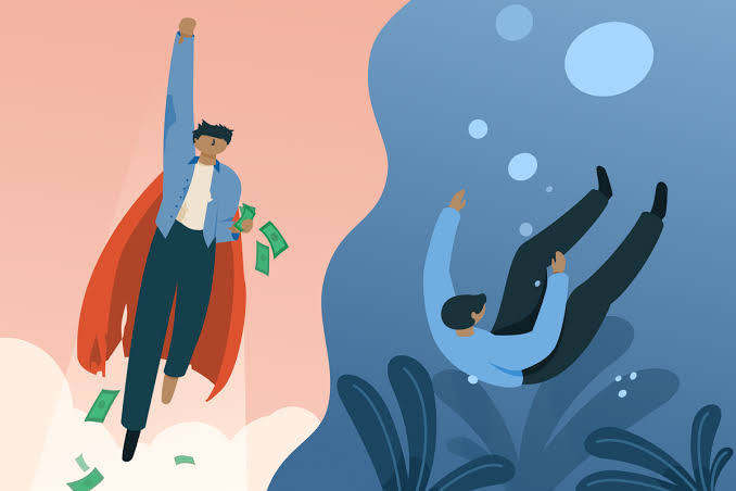 Somedays, with excessive optimism, he quotes a high price compared to the intrinsic value. While other days, filled up with excessive pessimism, he quotes a low price.