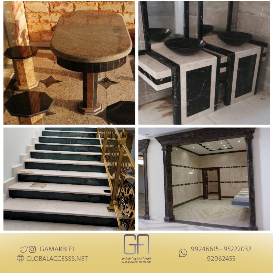 نتعامل مع #الرخام على أنه ثروة حقيقية وتحفة فنية يجب تصميمه ونحته بدقة ومهارة عالية. 
ندير الشركة نحن شباب #عمانيون فإن أعجبكم عملنا فنحن في خدمتكم وأيضآ نؤكد لكم لدينا أفضل الأسعار والتجربة خير برهان.
فضلآ وليس أمرآ إدعمونا بإعادة التغريد🔄