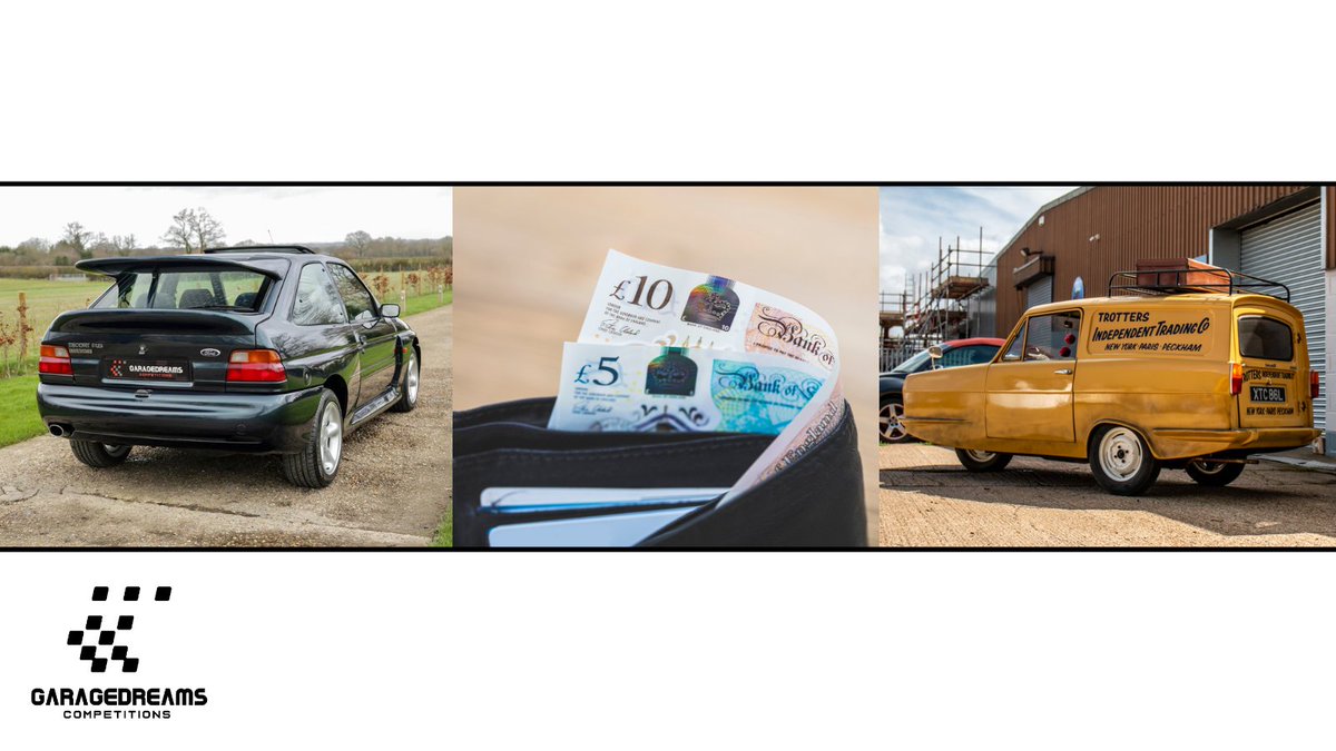 Cash, cars and customisations; get your tickets for Garage Dreams competitions! 

bit.ly/32OqsDl 

#carcompetitionsuk #competition #winacar #garagedreamscompetitions #garagedreams #onlyfoolsandhorsesvan #prizegiveaway #cargiveaway #escortcosworth #wincash #prizegiveaway