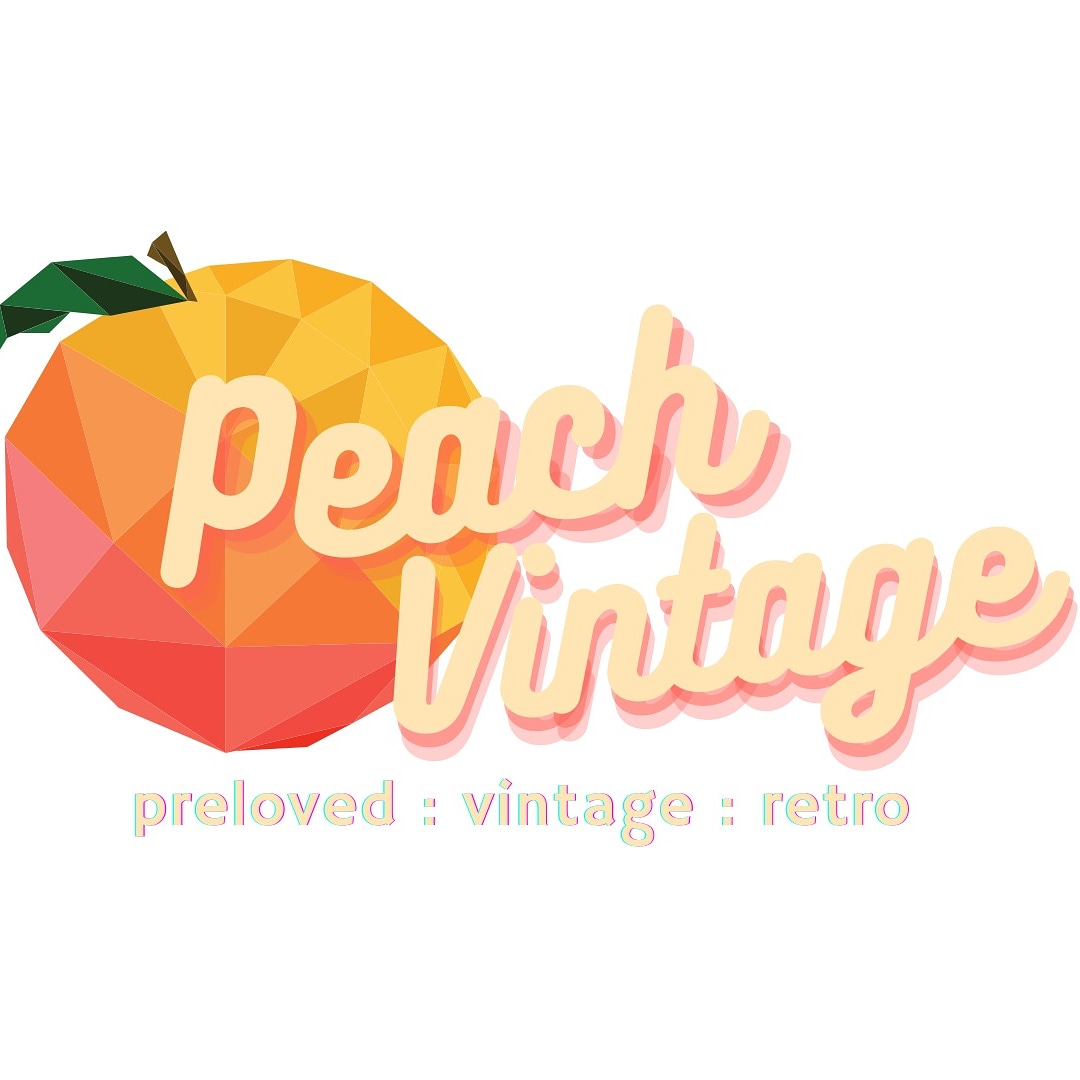 My new logo 😍  #newlogo #newlook #Logo <a href="/PeachVintage_/">Peach Vintage Clothing</a>