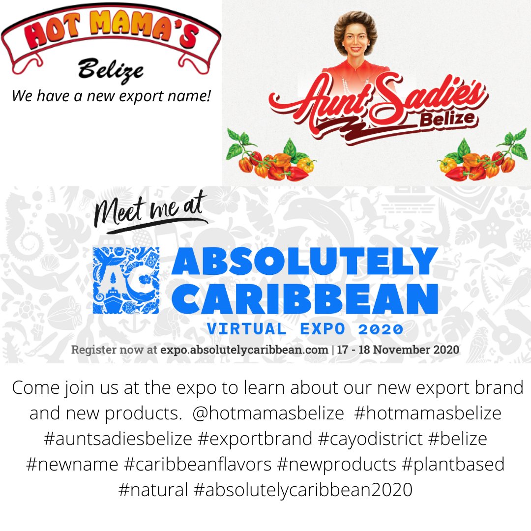 We are so excited to be showcasing our brand and products.  Come join us! #absolutelycaribbean2020