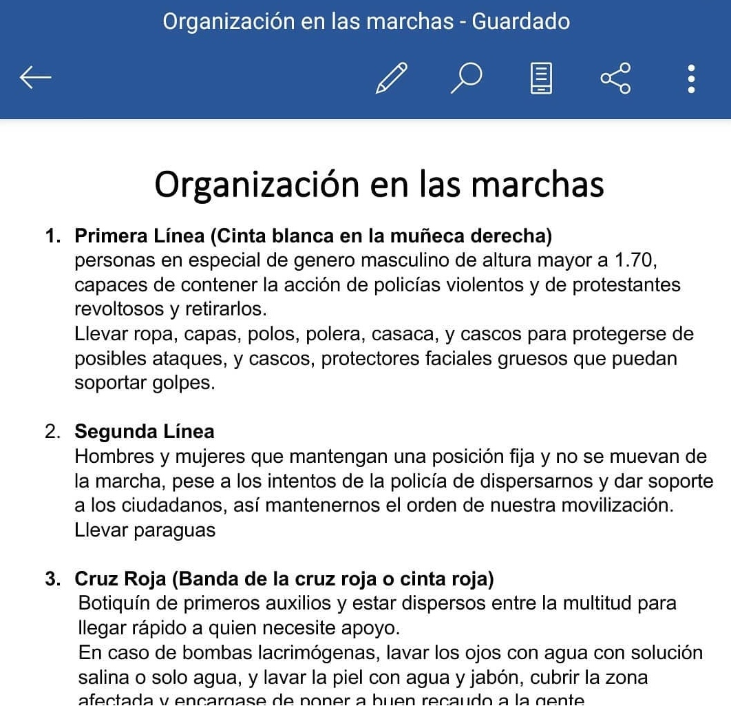 cluelessarcasm's tweet photo. TODXS LXS QUE SALEN HOY POR FAVOR GENTE TOMEN ESTO EN CUENTA SI ESTAMOS ORGANIZADOS NOS VA A SALIR TODO MUCHO MEJOR. COMPARTAAN. VAMOS CARAJO. https://t.co/GIqT7cu2gI